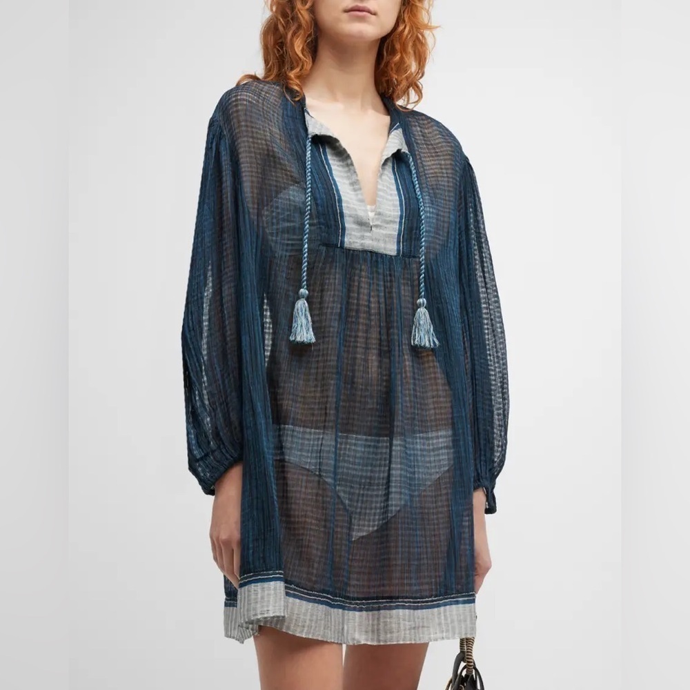 Ulla Johson Mandira Sheer Coverup Sundress ✨ - Picture 1 of 12